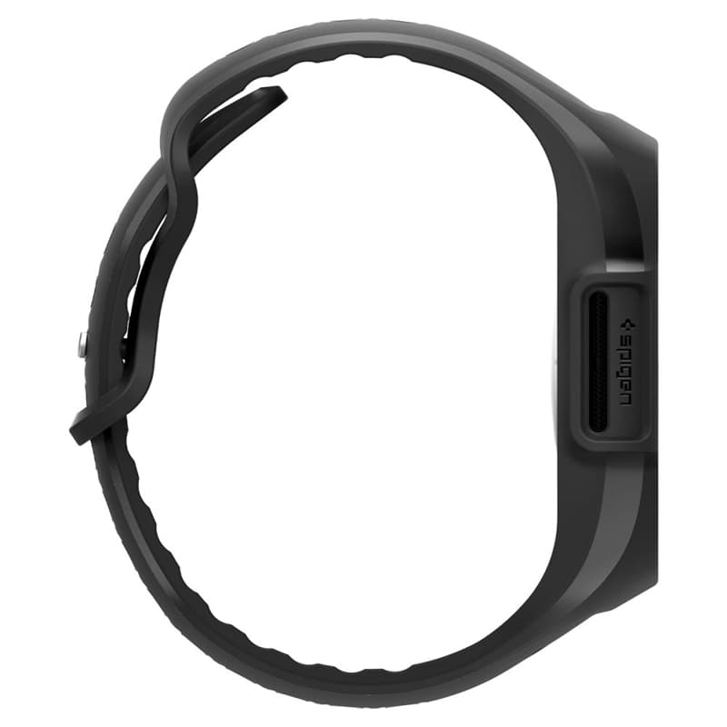 Spigen Liquid Air Pro - Strap with Case for Apple Watch 10 46 mm (Matte Black) 4