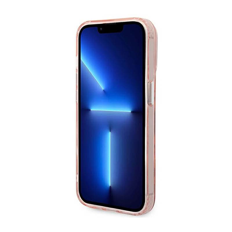 Karl Lagerfeld Karl&Choupette Aluminium MagSafe - Case for iPhone 14 Pro (Pink) 5