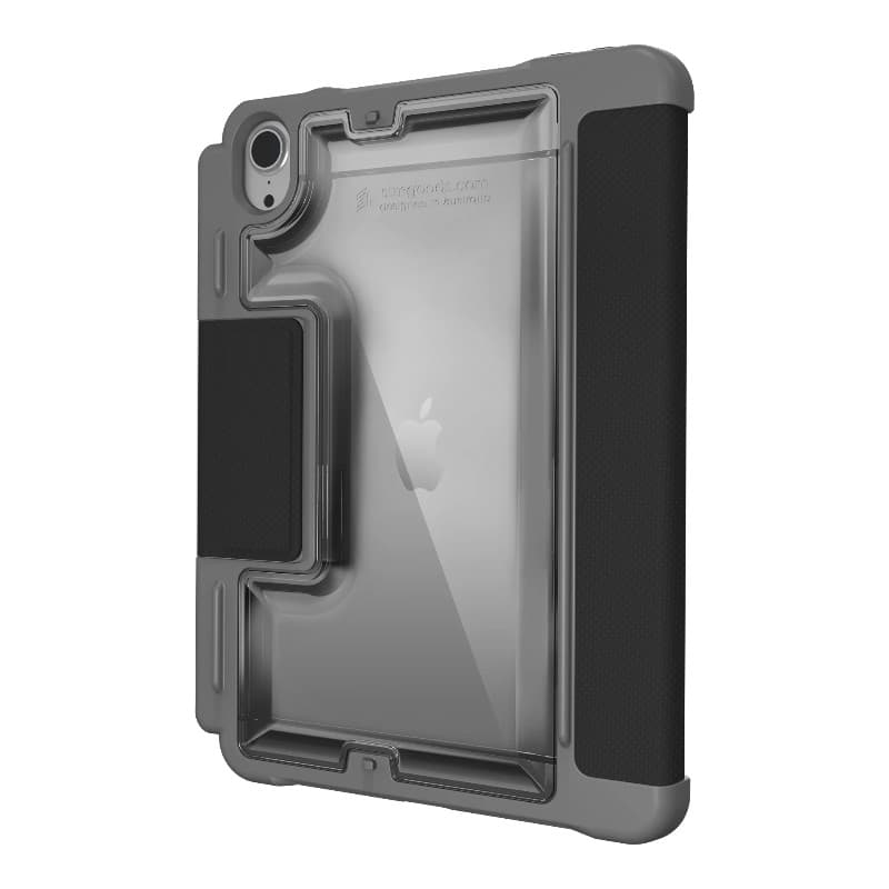 STM Dux Plus - Rugged Case for iPad mini 7 (2024) / mini 6 (2021) MIL-STD-810G with Apple Pencil Holder (Black) 2