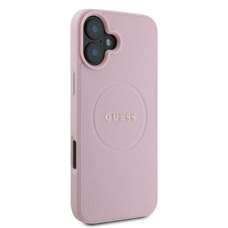 Guess Grained Ring MagSafe - Case iPhone 16 Plus (pink) 4