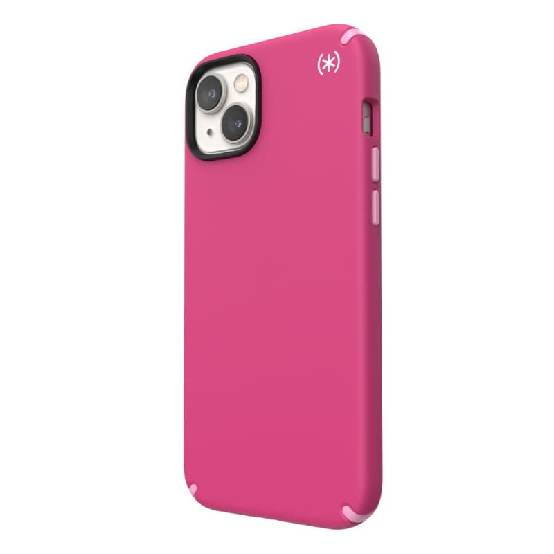 Speck Presidio2 Pro - Antibacterial iPhone 15 Plus / 14 Plus Case (Digitalpink / Blossompink / White) 2