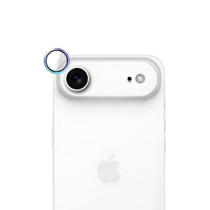 3mk HARDY Lens Protection Pro - Camera Lens Glass for iPhone Air (Rainbow) 3