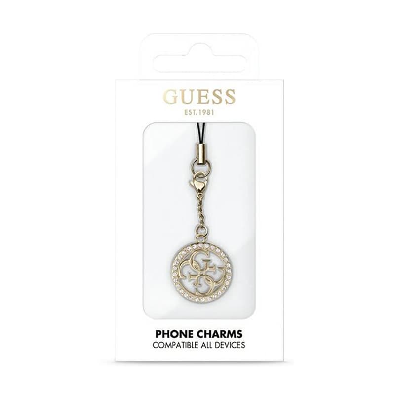 Guess Phone Strap 4G Rhinestone Charm - Phone pendant 2