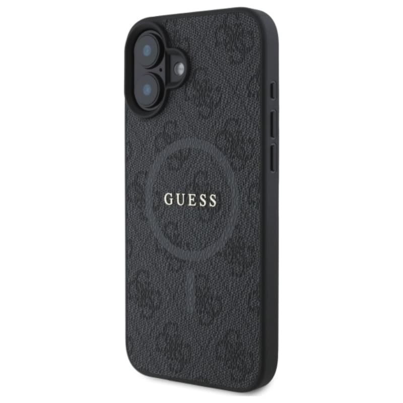 Guess 4G Ring Classic Logo MagSafe - Case for iPhone 16 (black) 2