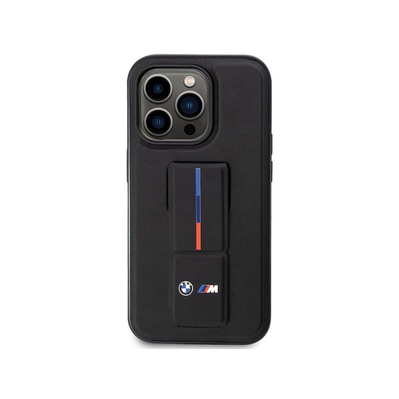 BMW Grip Stand Hot Stamp - Case for iPhone 14 Pro (Black) 3