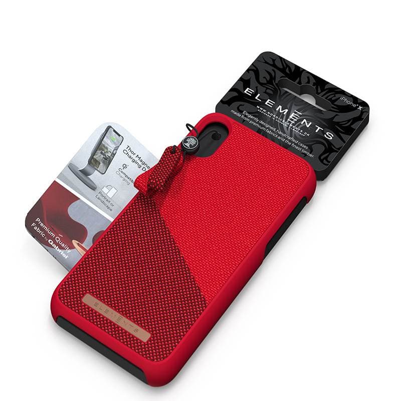 Nordic Elements Saeson Freja - Case for iPhone Xs Max (Red) 6