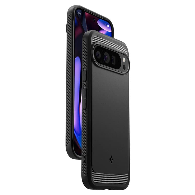 Spigen Rugged Armor - Case for Google Pixel 9 Pro XL (Matte Black) 7