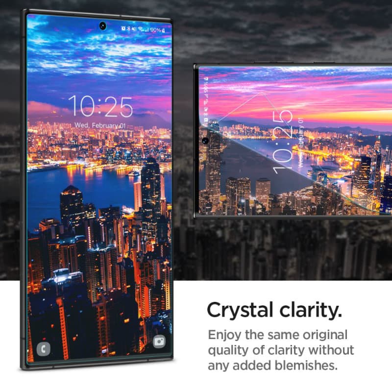 Spigen Neo Flex - Samsung Galaxy S23 Ultra Protective film 2 pcs. (Transparent) 7