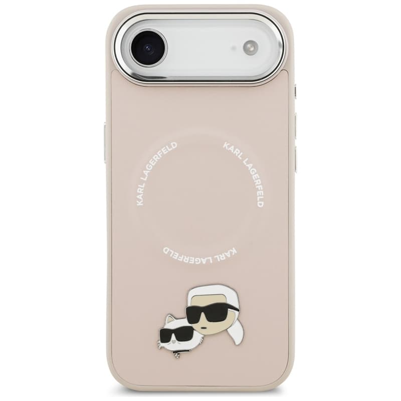 Karl Lagerfeld Karl & Choupette Pins MagSafe - Case iPhone Air (pink) 3