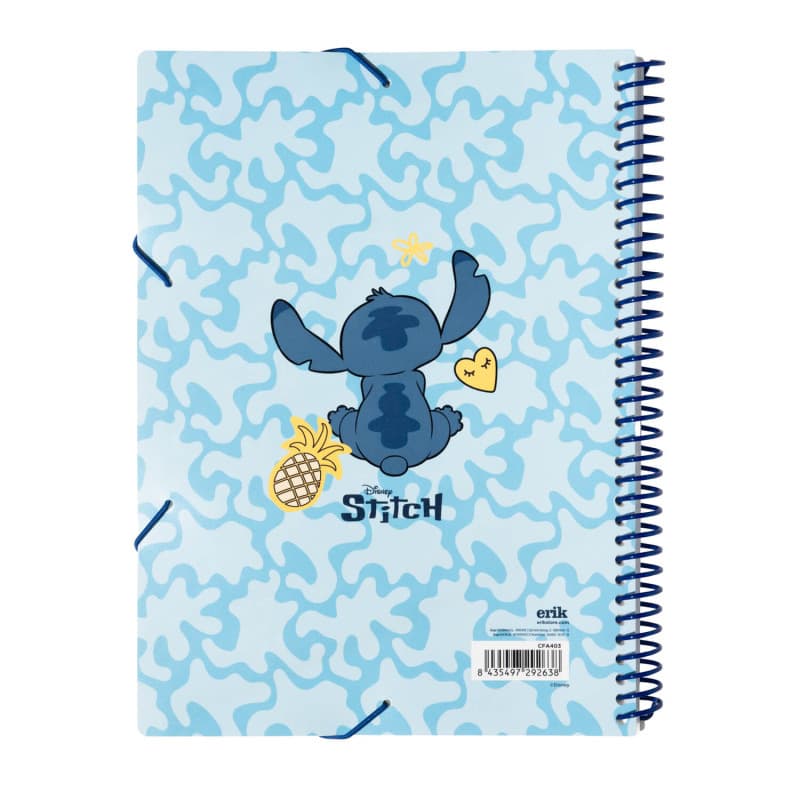 Disney Stitch - A4 Elasticated Binder + 30 Clear Sheets 2