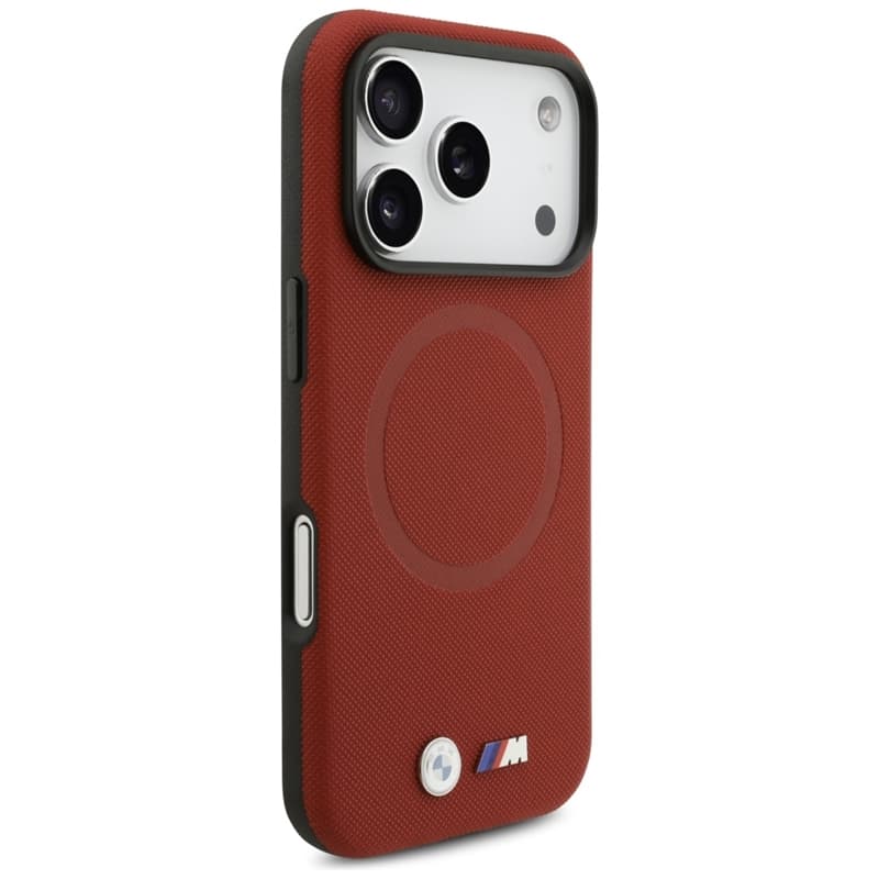 BMW M FW Metal Logo MagSafe - Case iPhone 17 Pro (red) 4