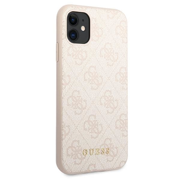 Guess 4G Metal Gold Logo - Case for iPhone 11 (pink) 4