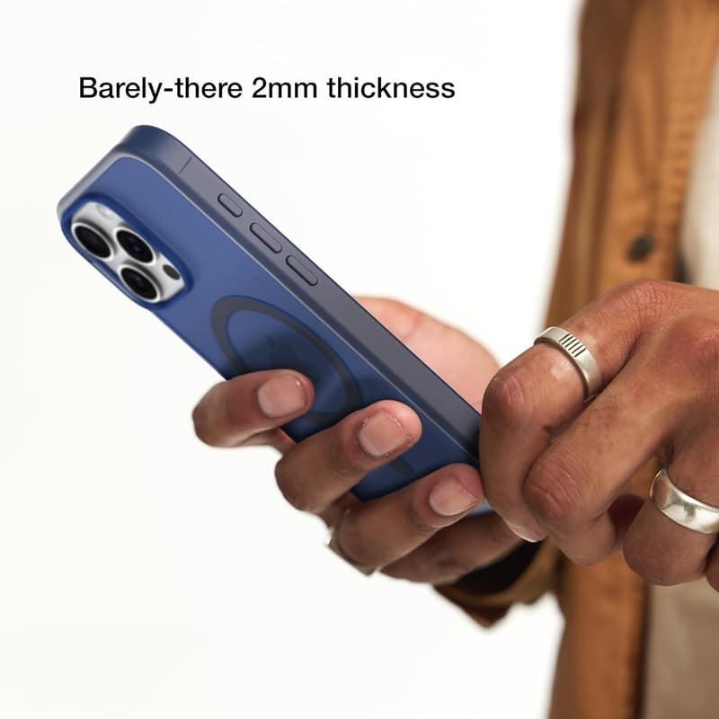 Incase Slim Case MagSafe - Case iPhone 16 Pro Max (Deep Space Blue) 7