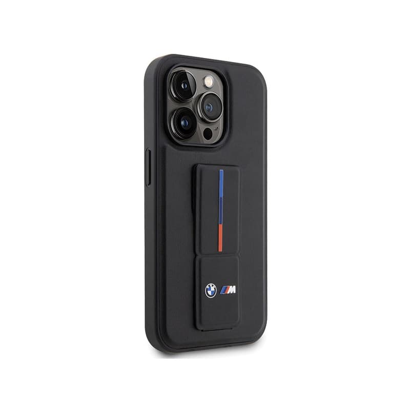 BMW Grip Stand Hot Stamp - Case for iPhone 14 Pro (Black) 4