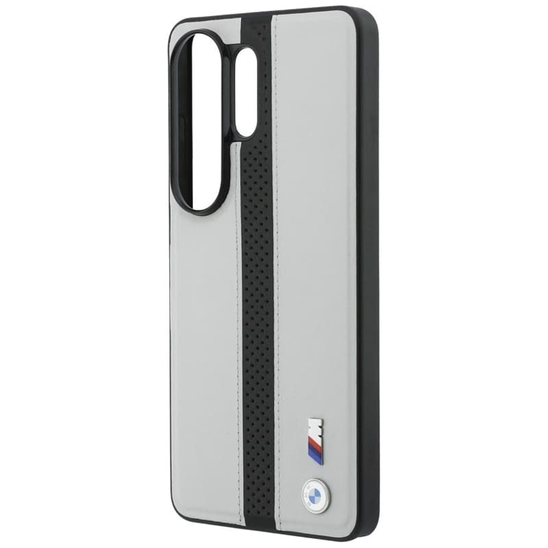 BMW M Perforated Stripe Logo MagSafe - Samsung Galaxy S26 Ultra Case (Gray) 6