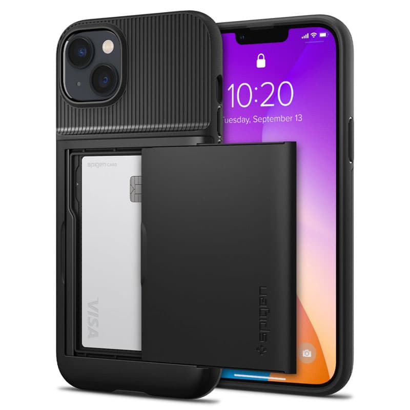 Spigen Slim Armor CS - Case for iPhone 15 Plus / iPhone 14 Plus (Black) 2
