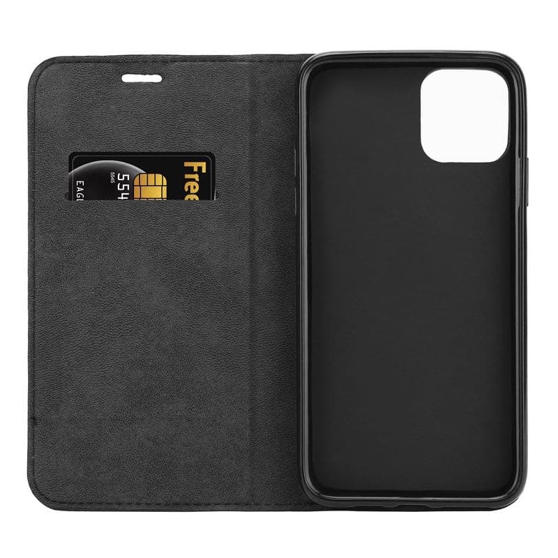 Crong Folio Case - iPhone 11 Pro Max Case with Magnetic Flap (Black) 6