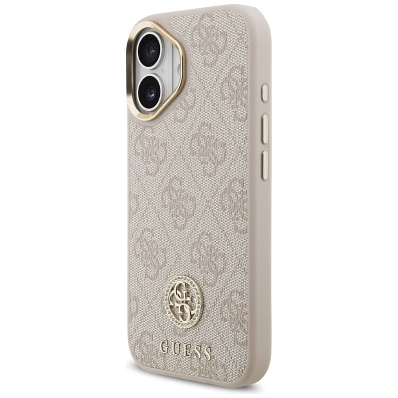 Guess 4G Strass Logo MagSafe - Case iPhone 17 Pro (Pink) 2