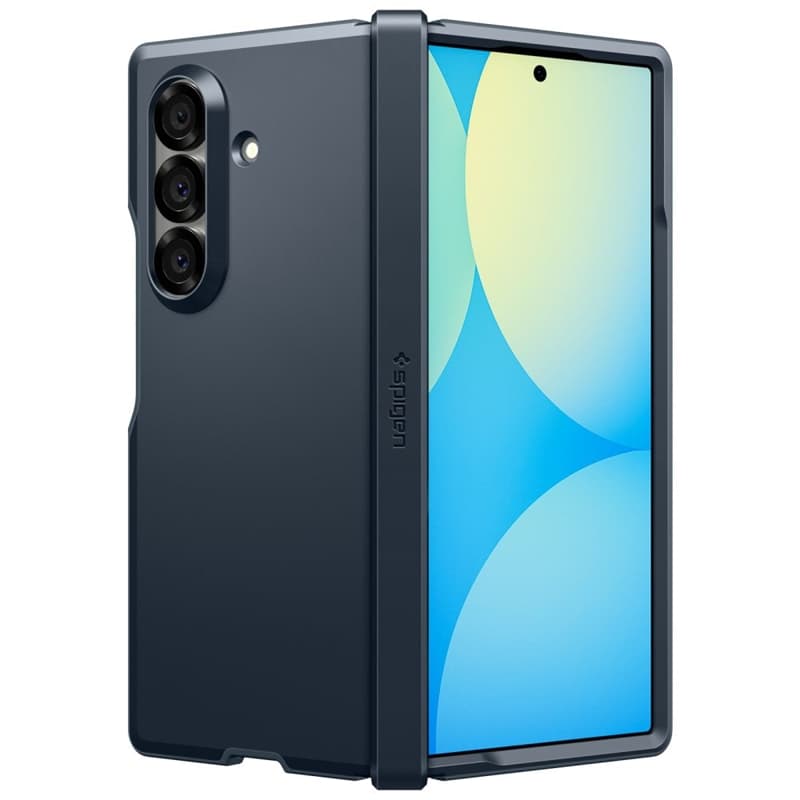 Spigen Tough Armor Pro Mag MagSafe - Case for Samsung Galaxy Z Fold 7 (Metal Slate) 6