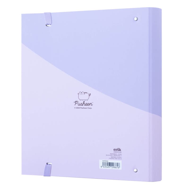 Pusheen - A4 binder from the Moments collection (4 rings, elastic band) 2