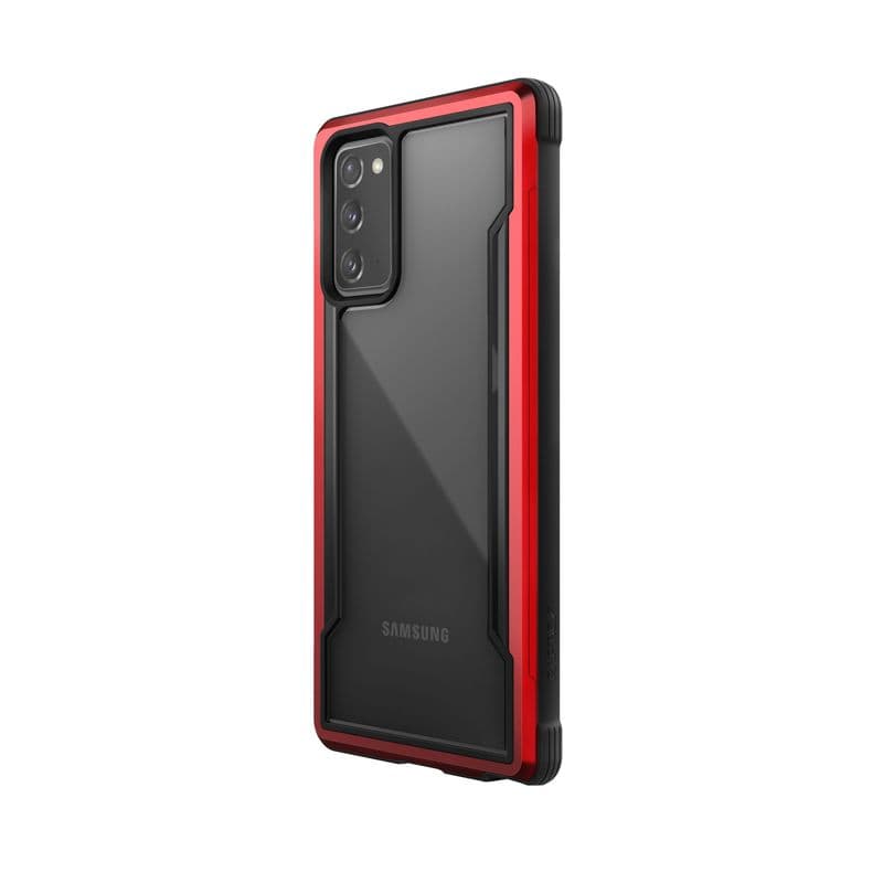 X-Doria Raptic Shield - Aluminum Case for Samsung Galaxy Note 20 (Drop test 3m) (Red) 2