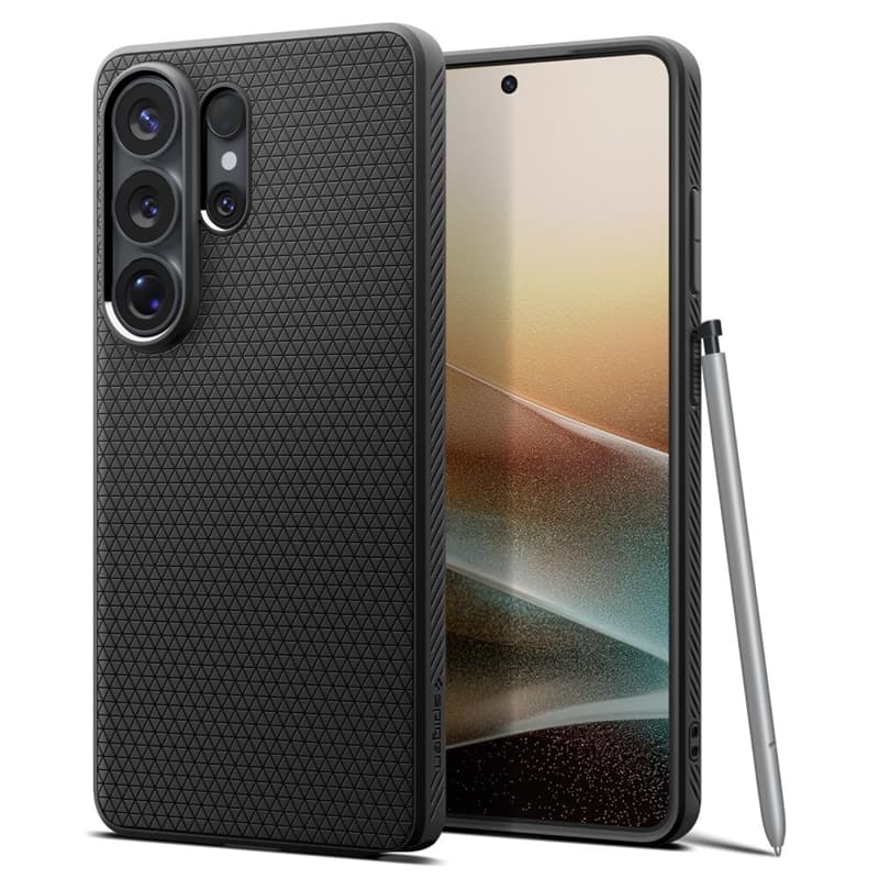 Spigen Liquid Air - Case for Samsung Galaxy S26 Ultra (Matte Black)