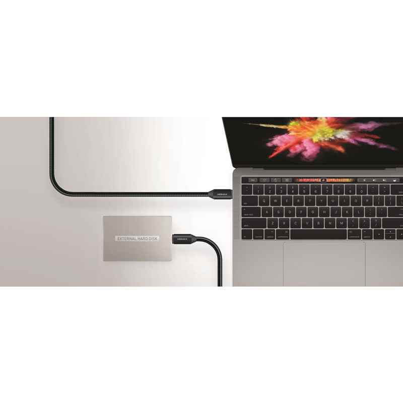 Momax Elite Link Type-C Power Delivery Cable, 1 m (Black) 4