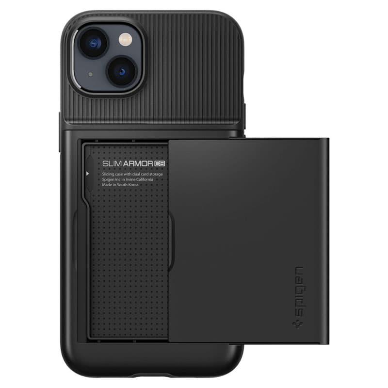 Spigen Slim Armor CS - Case for iPhone 15 Plus / iPhone 14 Plus (Black) 3