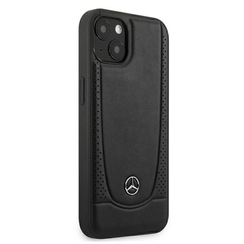 Mercedes Leather Urban - Case for iPhone 13 mini (Black) 4