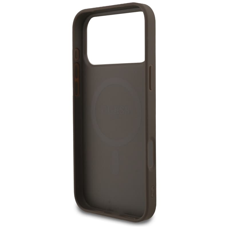 Guess 4G Ring Classic Logo MagSafe - Case iPhone 17 Pro Max (brown) 7