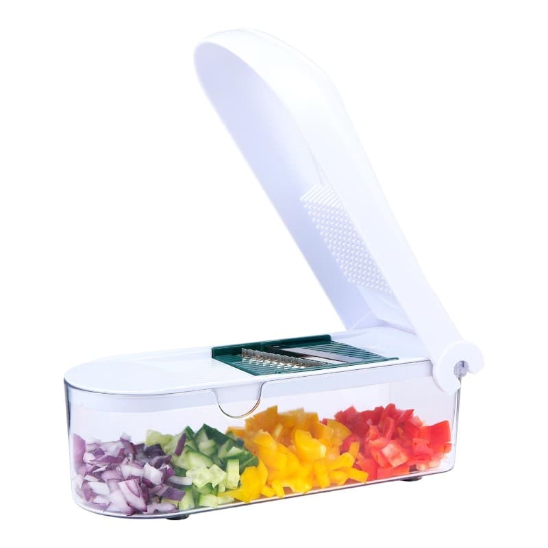 Alpina - Mandoline / multifunctional vegetable slicer with 6 blades 27.5x11x10.8 cm 1