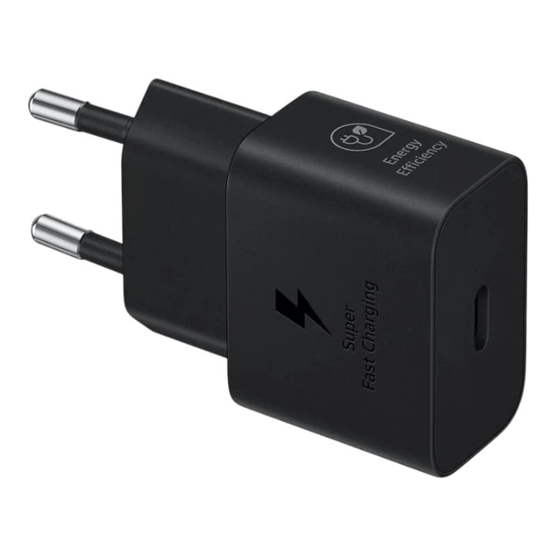 Samsung Travel Charger EP-T2510NBE – 25W USB-C Wall Charger (Black)