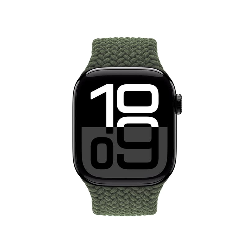 Crong Wave Band – Braided Apple Watch Strap 44/45/46/49mm (Green) 3