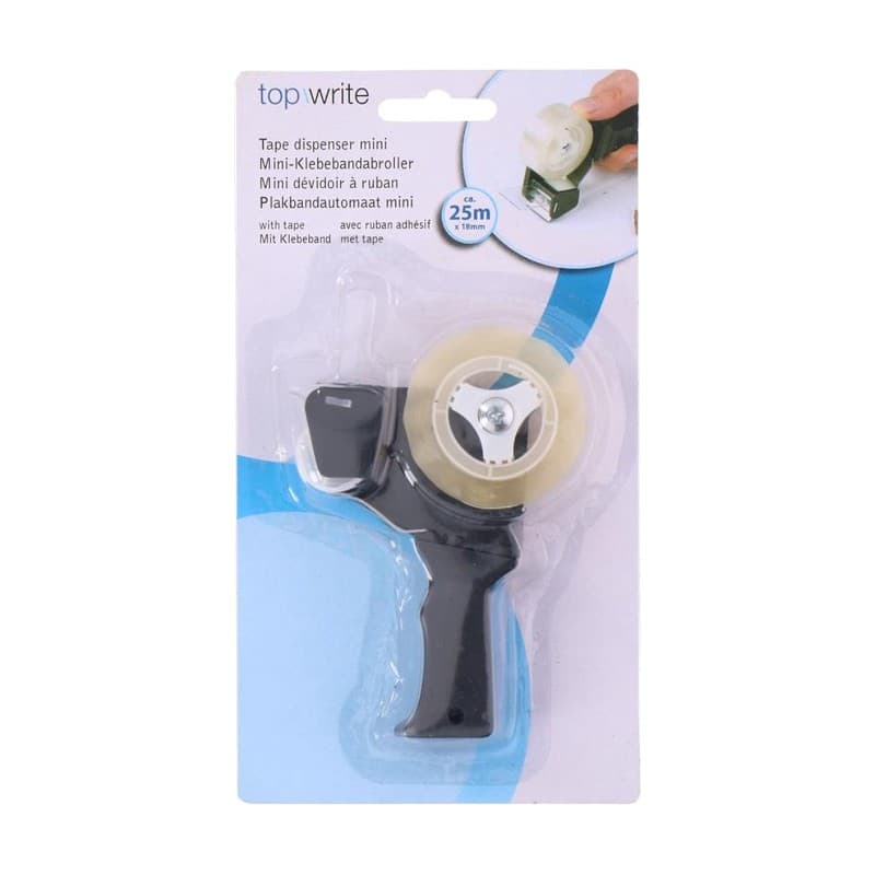 Topwrite - Mini tape dispenser 18 mm 3
