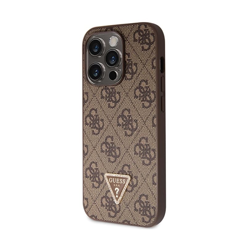 Guess Crossbody 4G Metal Logo - iPhone 14 Pro Case (brown) 2