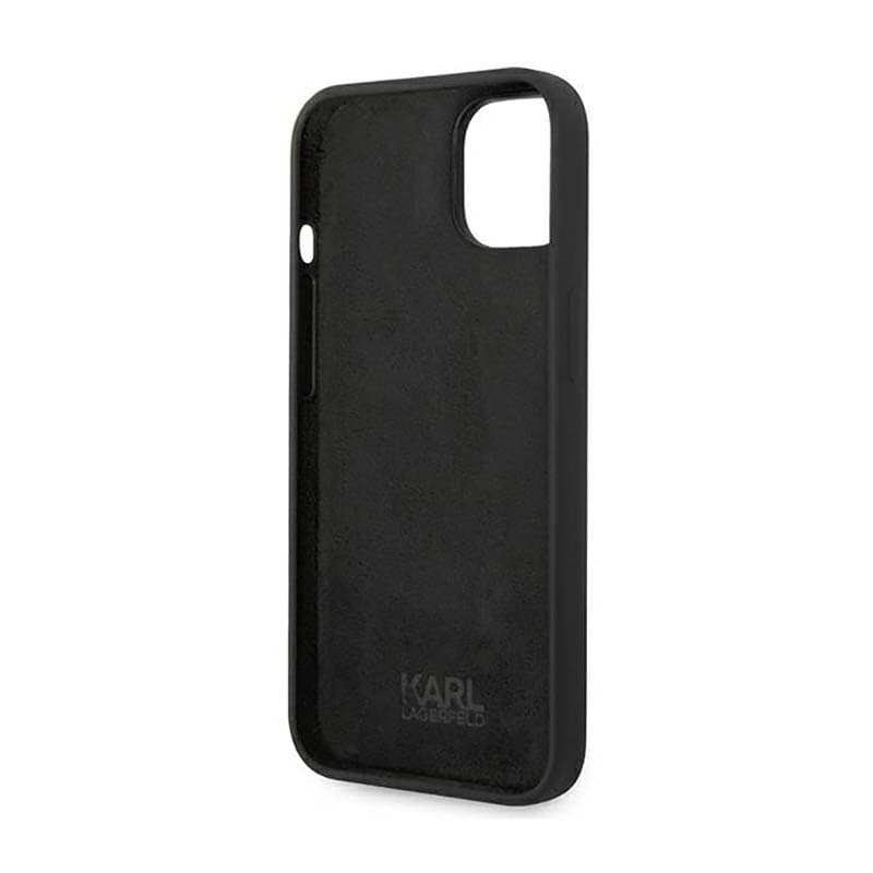 Karl Lagerfeld Silicone Ikonik Karl`s Head – Case for iPhone 14 Plus (Black) 7