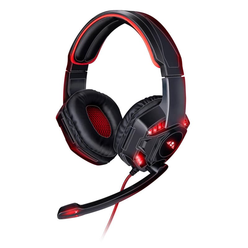 No Fear - Headphones for gamers with LED microphone 1