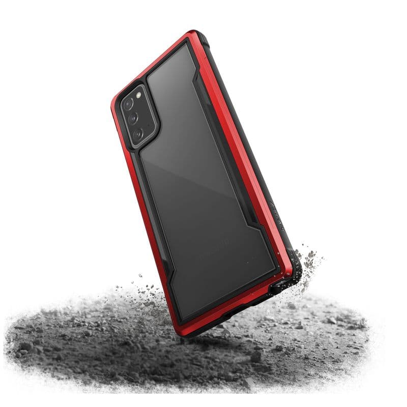 X-Doria Raptic Shield - Aluminum Case for Samsung Galaxy Note 20 (Drop test 3m) (Red) 3