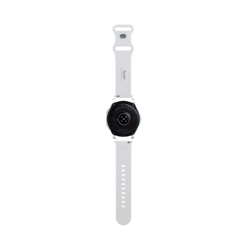 Hello Kitty Silicone Heads & Stripes - Universal strap for smartwatch 22 mm (black) 2