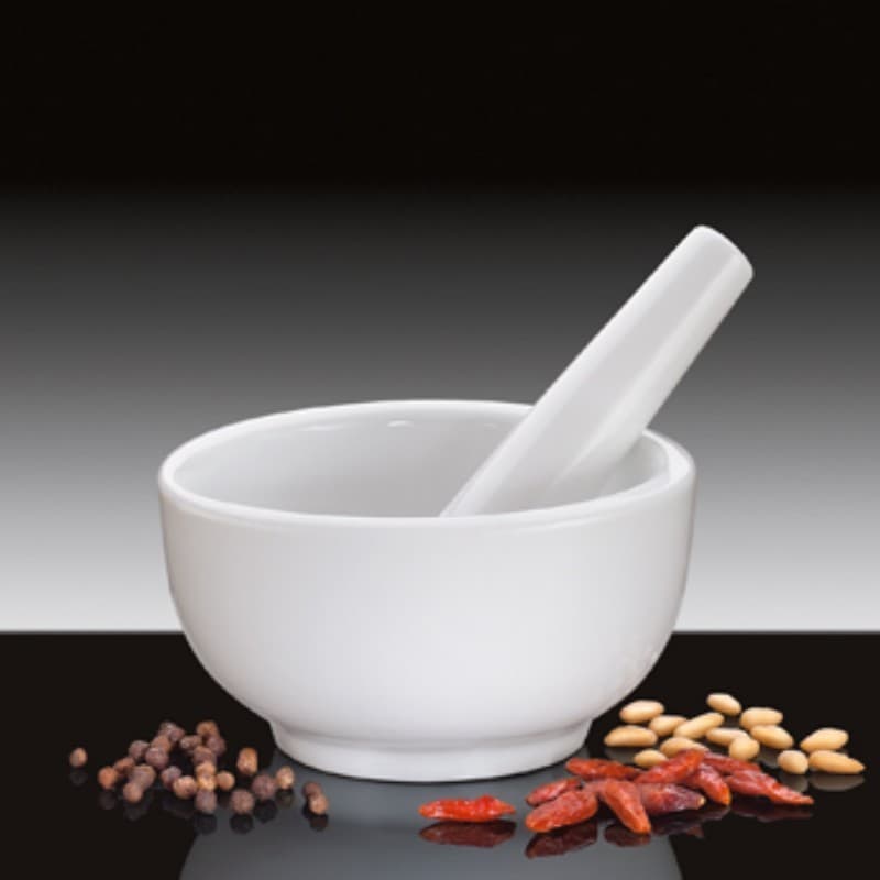 Küchenprofi - Porcelain Mortar for Spices and Seeds 12x6.5 cm 2