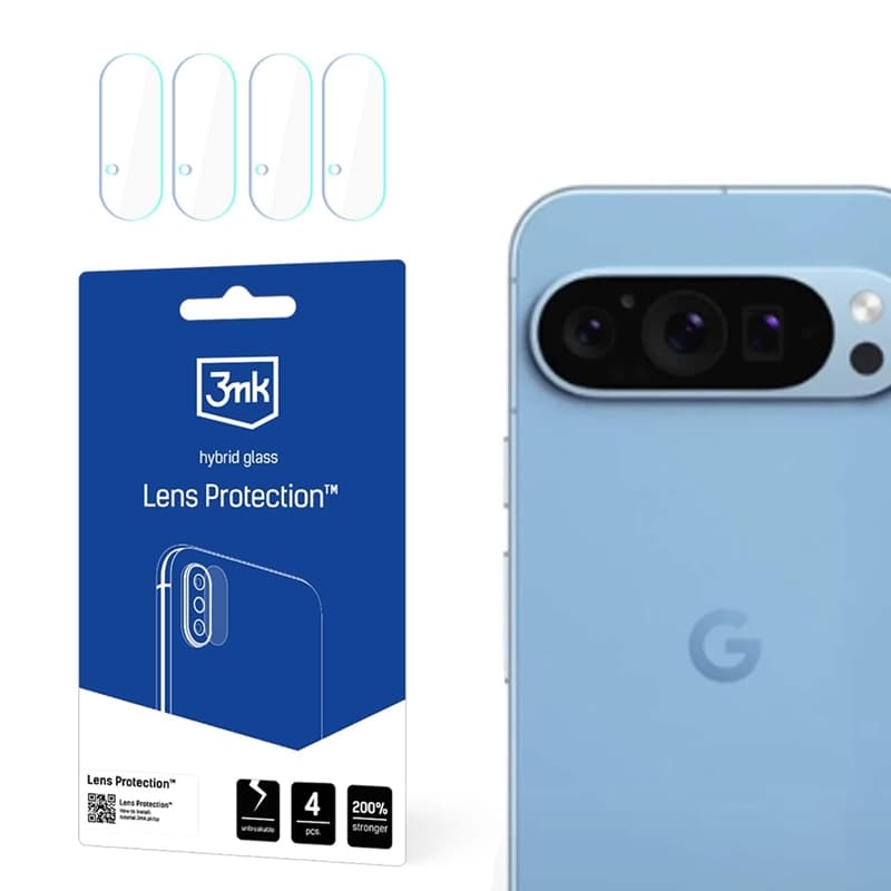 3mk Lens Protection - Camera lens glass for Google Pixel 9 Pro (4 sets) 1