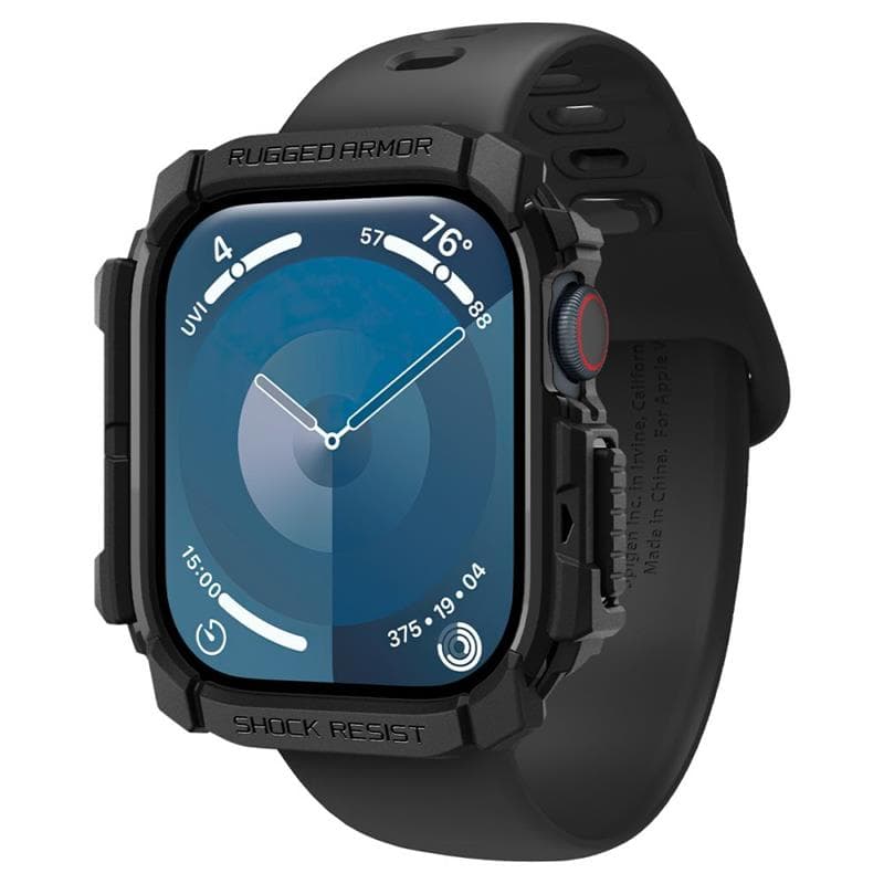 Spigen Rugged Armor - Case for Apple Watch 10 42 mm (Matte Black) 3