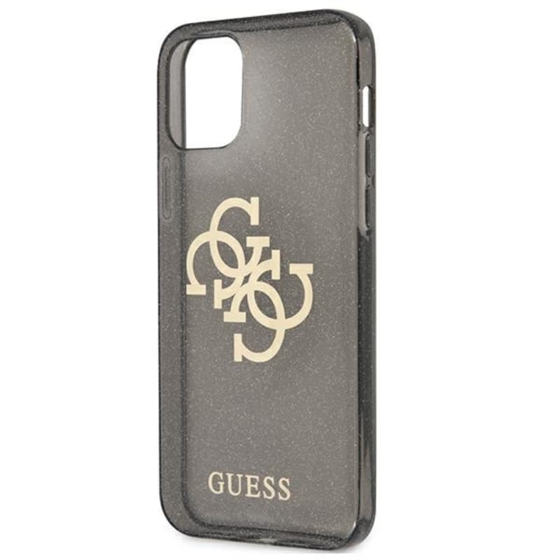 Guess Glitter 4G Big Logo - Case for iPhone 12 Pro Max (Black) 6