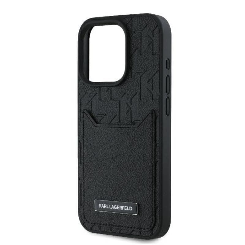 Karl Lagerfeld Cardslots Monogram - Case for iPhone 16 Pro Max (black) 5