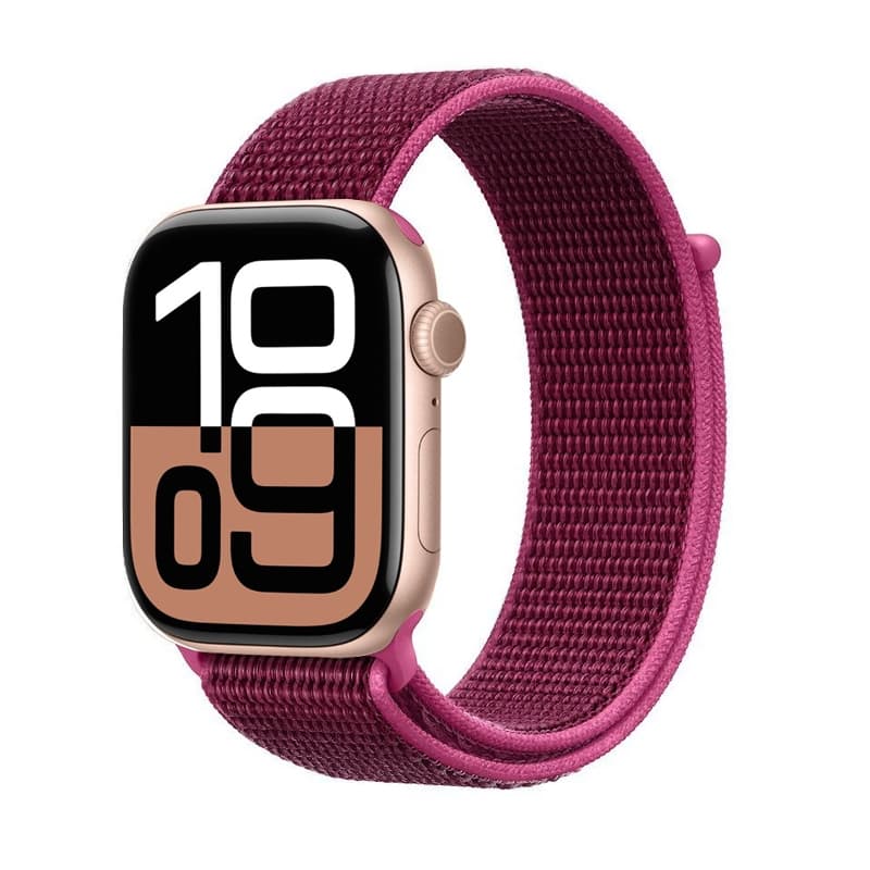 Crong Nylon - Sport Band for Apple Watch 38/40/41/42 mm (Magenta Fusion) 6