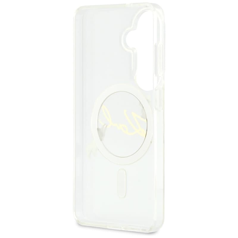 Karl Lagerfeld IML KC Script MagSafe - Samsung Galaxy S26+ Case (Clear) 7