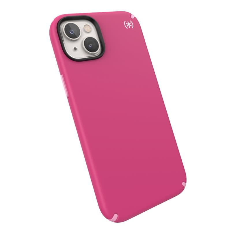 Speck Presidio2 Pro - Antibacterial iPhone 15 Plus / 14 Plus Case (Digitalpink / Blossompink / White) 6