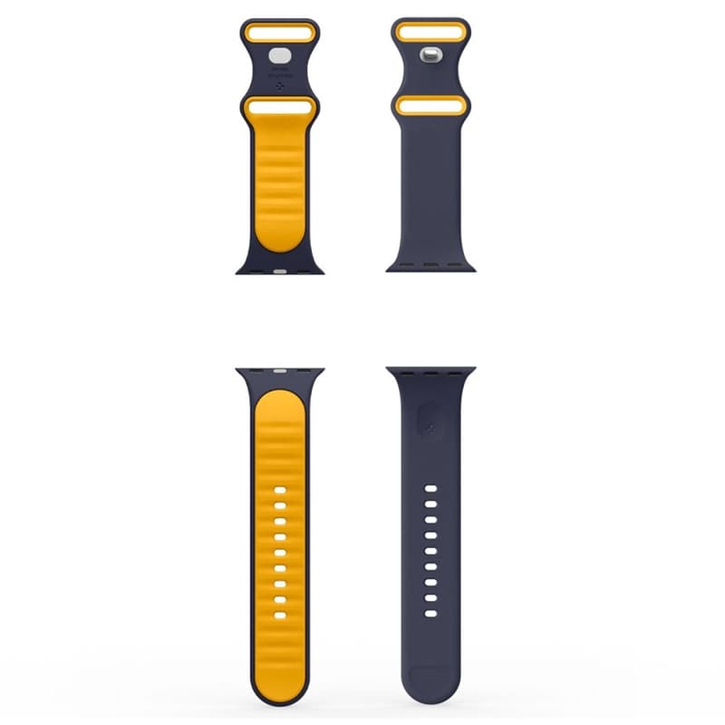 Spigen Nano Pop - Strap for Apple Watch 44/45/46/49 mm (Blueberry Navy) 6