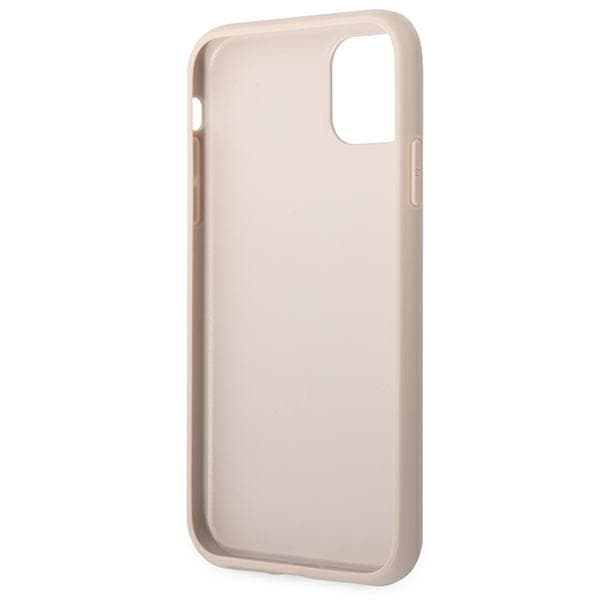 Guess 4G Metal Gold Logo - Case for iPhone 11 (pink) 7
