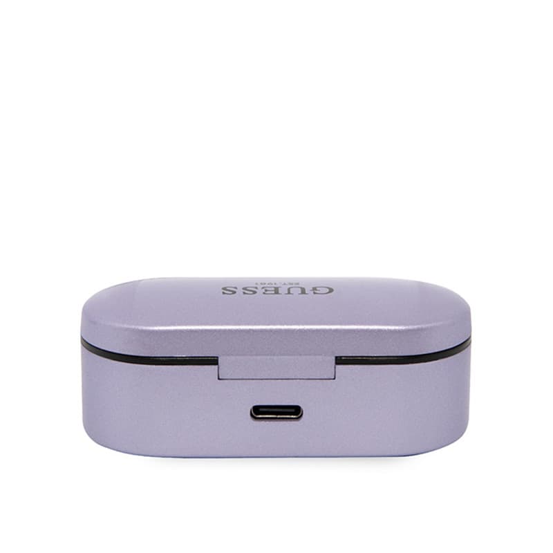 Guess True Wireless Earphones BT5.0 5H - TWS earphones + charging case (purple) 3